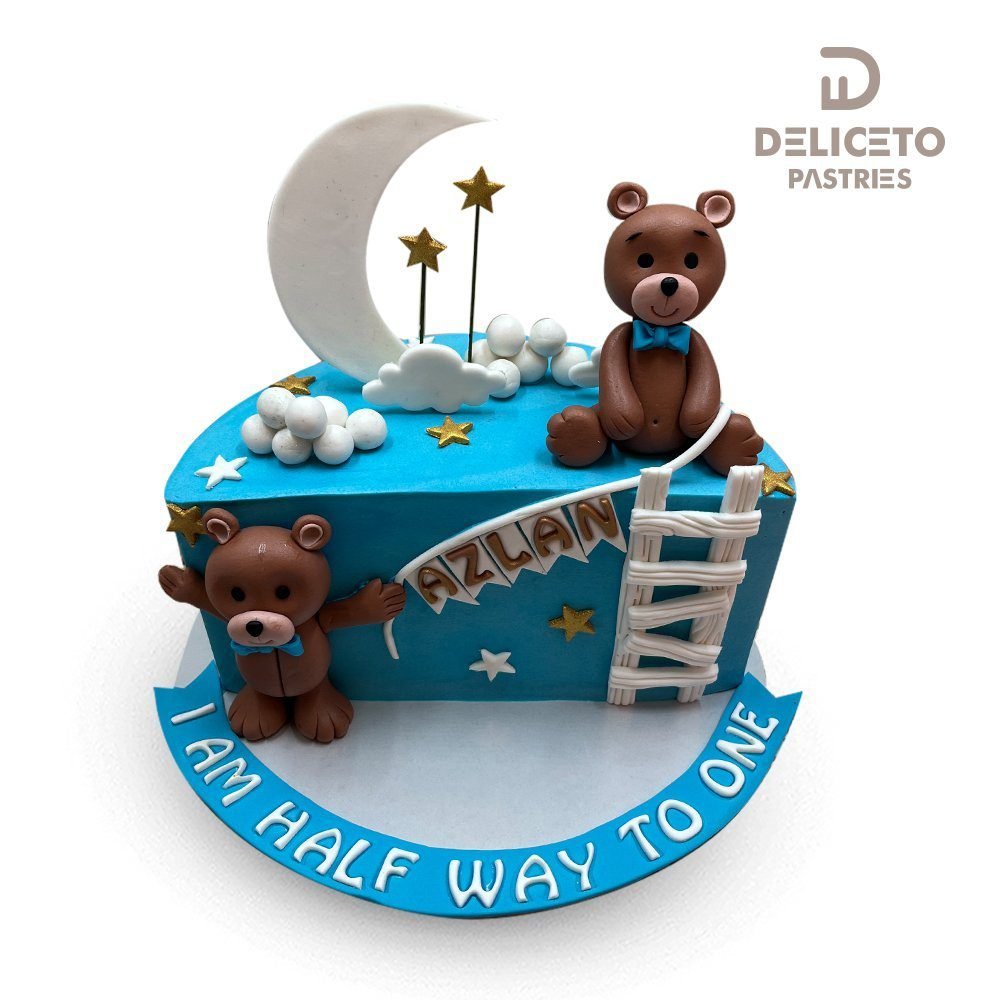 Half Year Birthday Cake 1