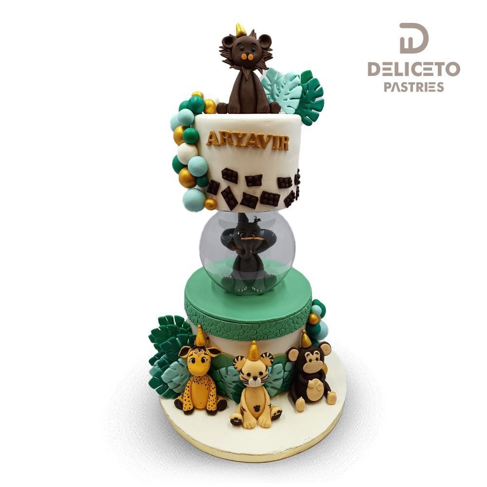 Jungle Themed Cake 2