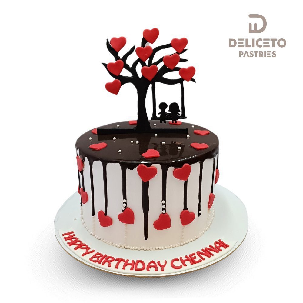 Love Tree Themed Cake