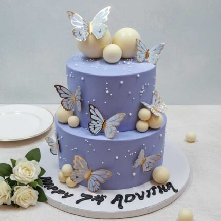 Butterfly Themed Cake