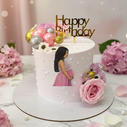 Motherhood themed cake